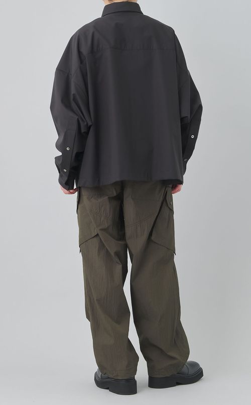 ボックスクロップドシャツ