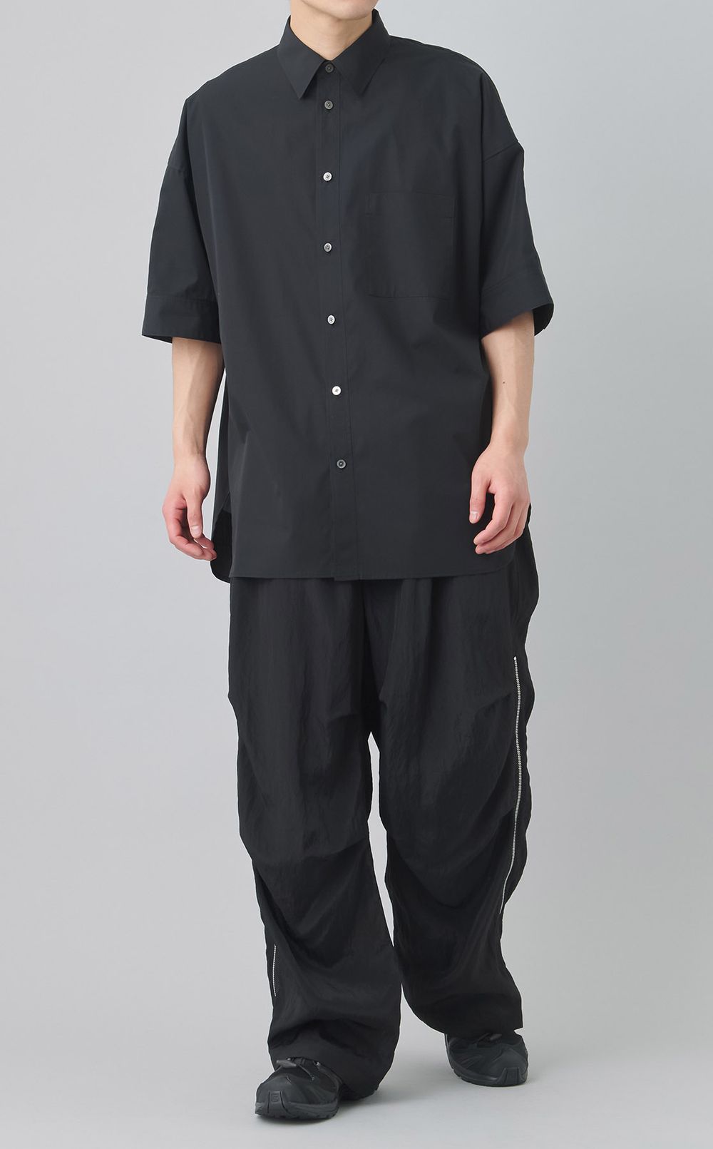 ブロードショートスリーブシャツ