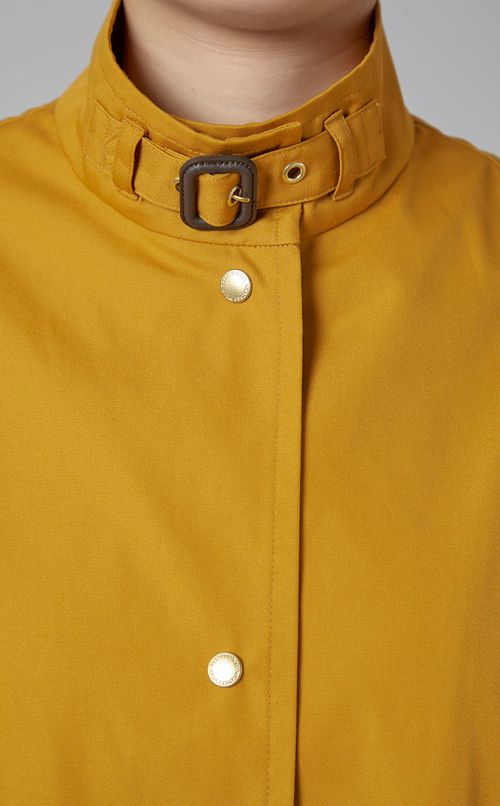 スタンドネックAラインコート