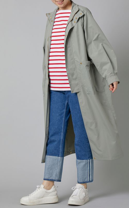 2wayスタンドネックコート