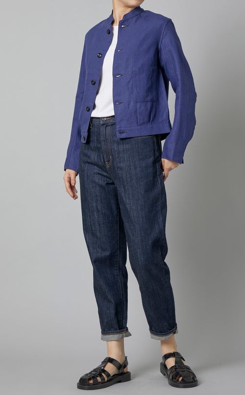 リネンワークシャツジャケット