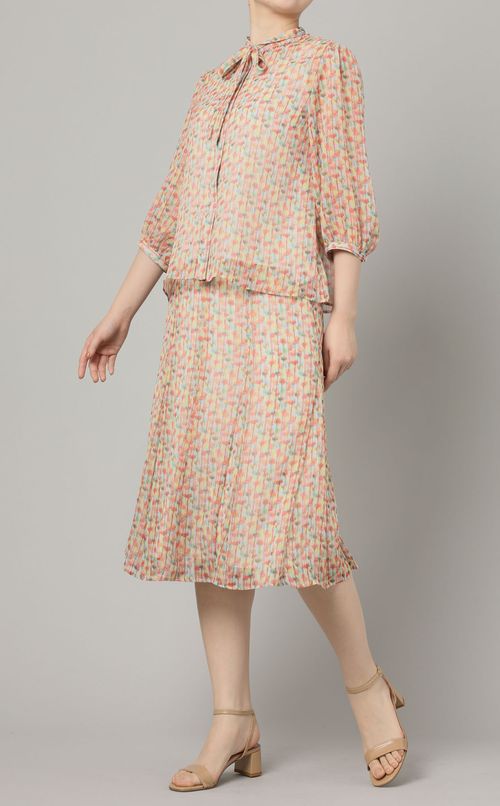 マルチプリントサーキュラースカート