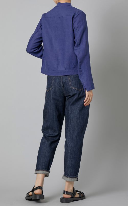 リネンワークシャツジャケット