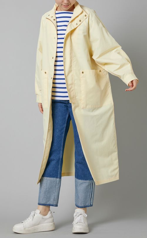 2wayスタンドネックコート