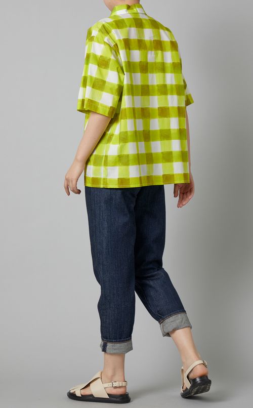 ビッグギンガムショートスリーブシャツ