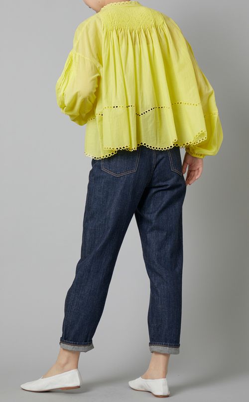 コットンローンブラウス