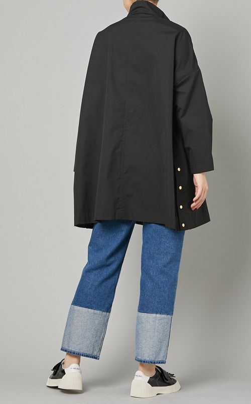 スタンドネックAラインコート