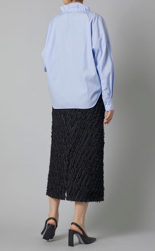 カットジャガードセミフレアスカート