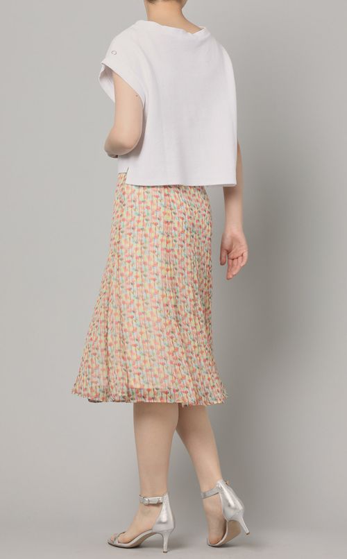 マルチプリントサーキュラースカート