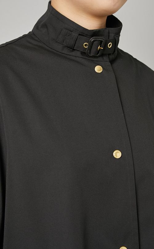 スタンドネックAラインコート