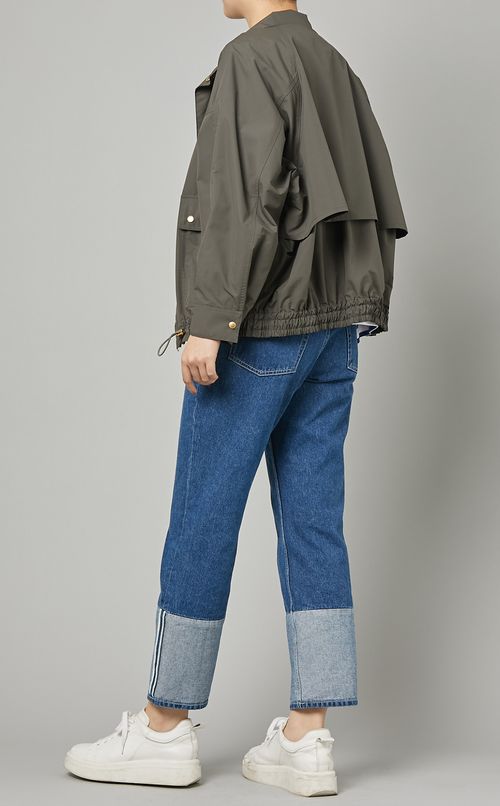 スタンドネックジップブルゾン