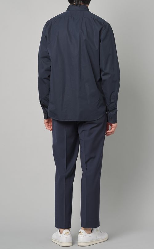 コットンポプリンシャツジャケット