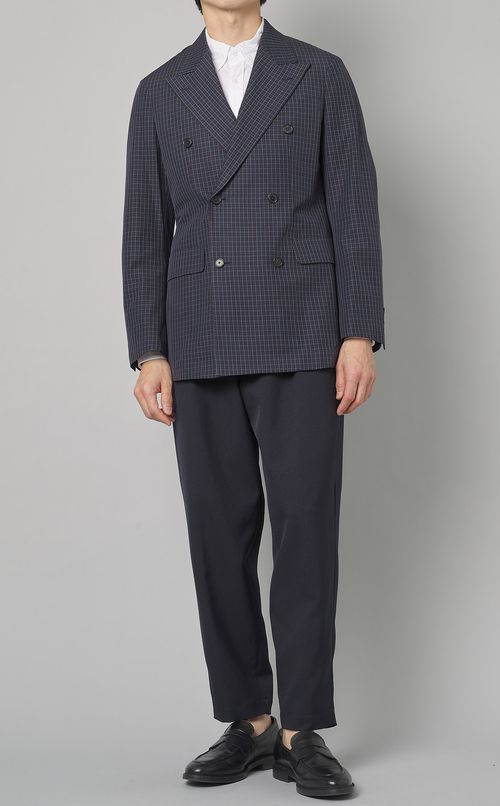 ポリエステルサージパンツ