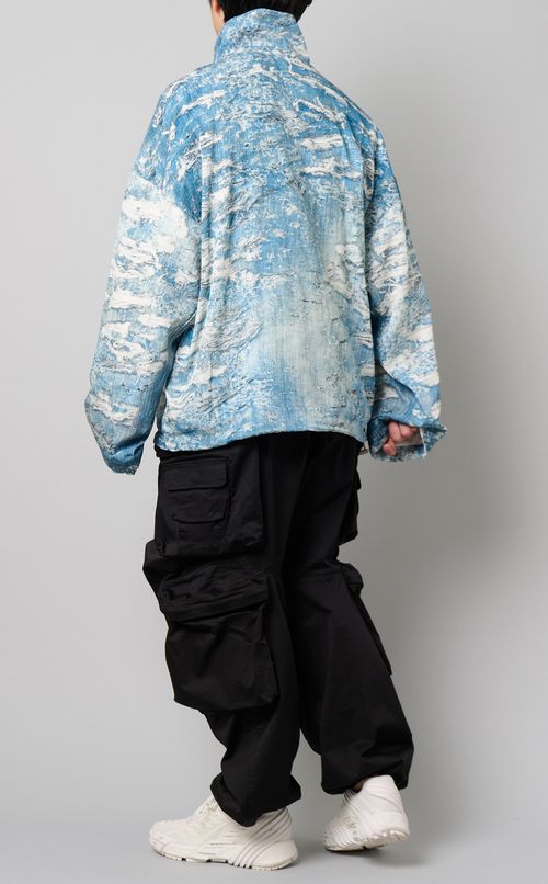 デニムブルゾン