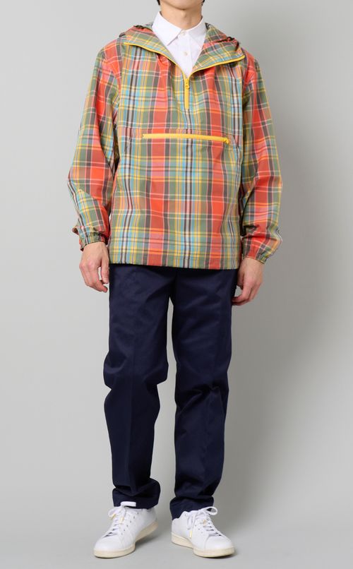 マドラスチェックアノラック