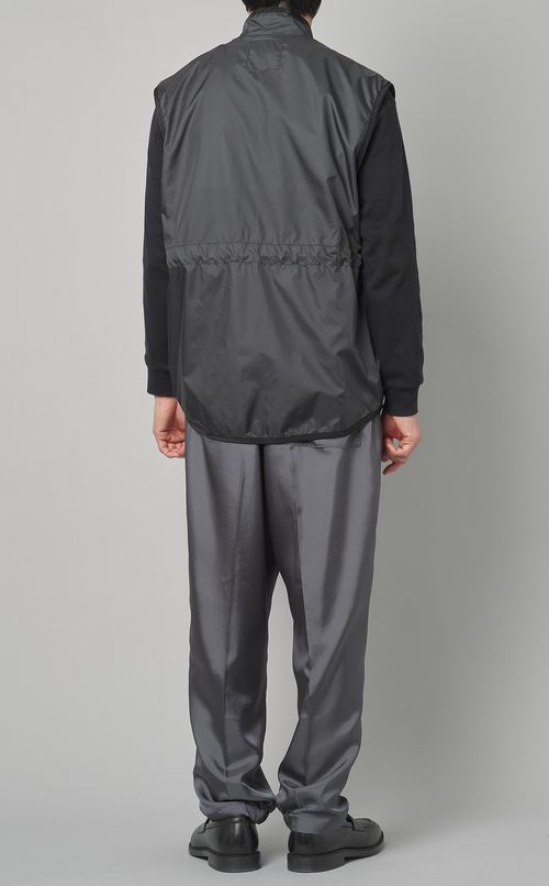 ギャザーウエストナイロンベスト