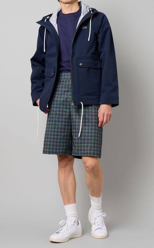 チェックショーツ