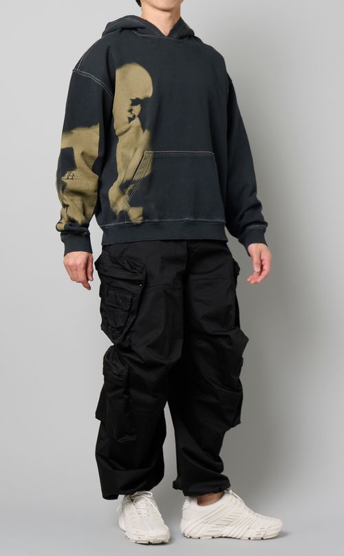 プリントフーディ