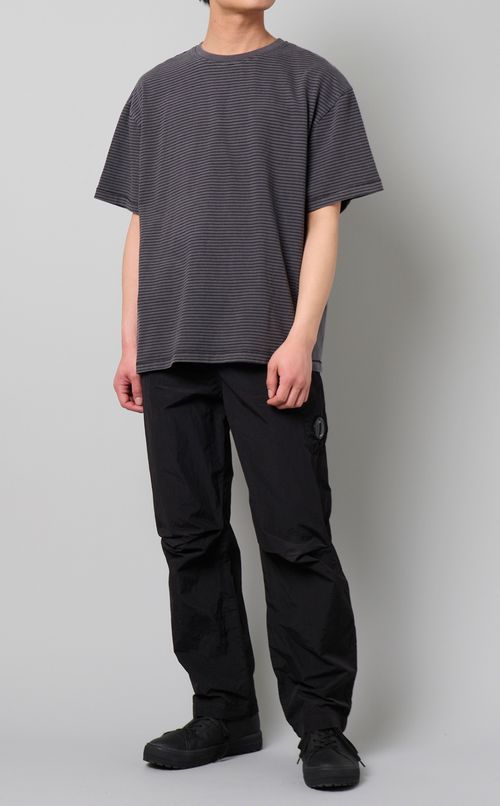 ナイロン1タックパンツ