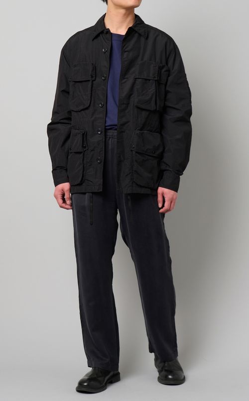ナイロンユーティリティオーバーシャツ