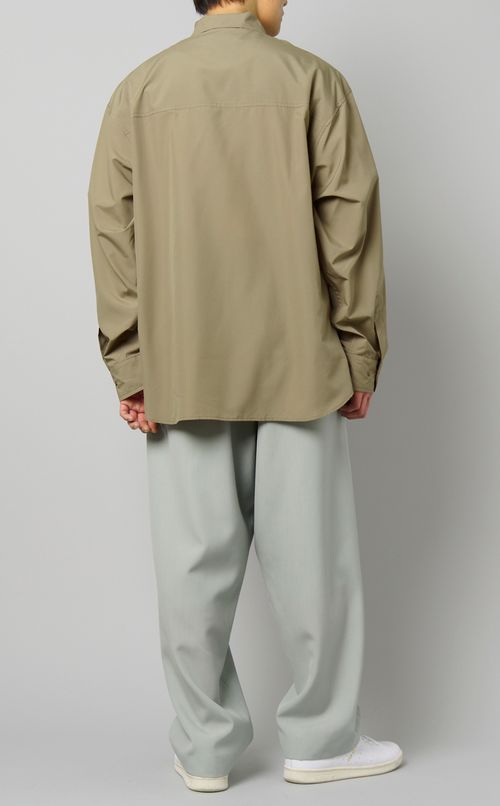 フェザースムースプリントシャツ