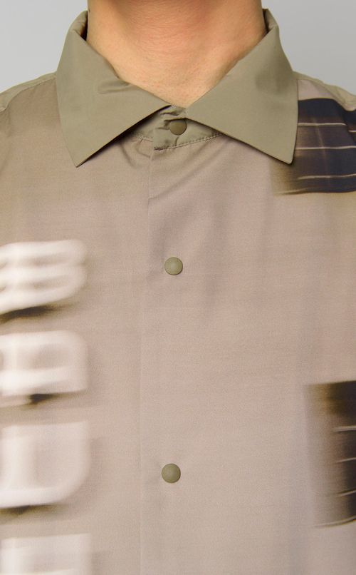 フェザースムースプリントシャツ