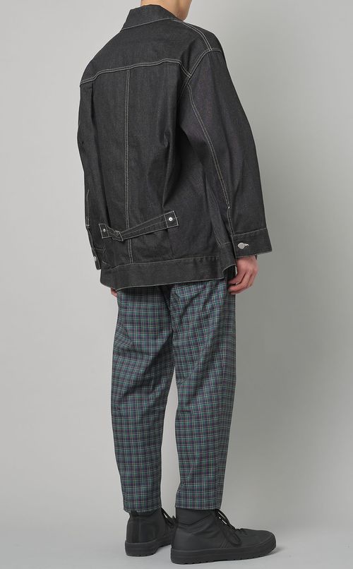 セルビッチデニムビッグブルゾン