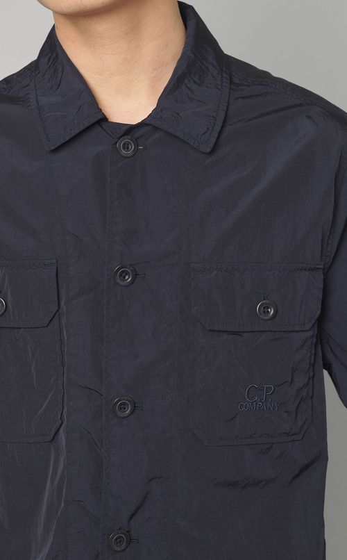 ダブルポケットオーバーシャツ