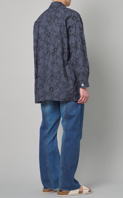 エンブロイダリーシャツジャケット