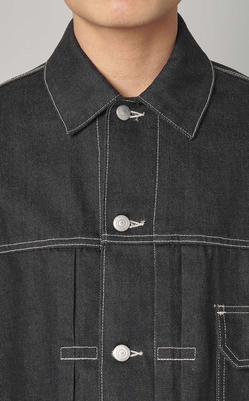 セルビッチデニムビッグブルゾン