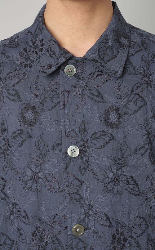 エンブロイダリーシャツジャケット