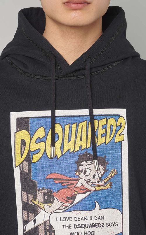 ベティーブーププリントフーディー