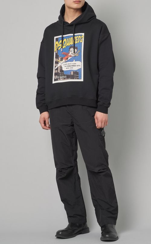 ナイロン1タックパンツ