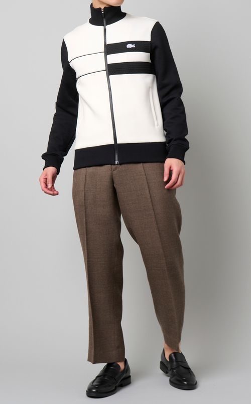 バイカラートラックジャケット