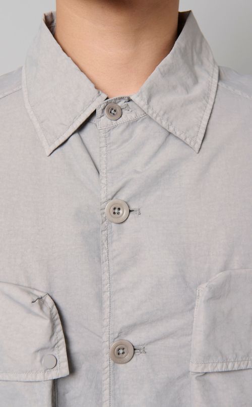 ナイロンユーティリティオーバーシャツ