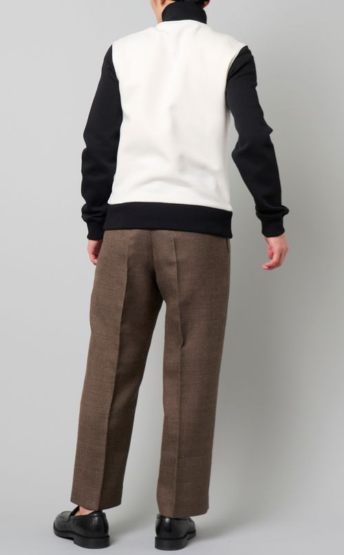 バイカラートラックジャケット