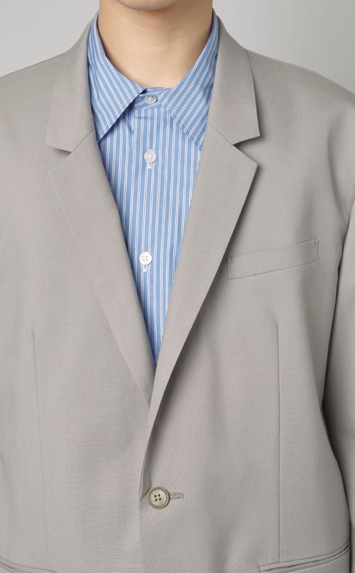 ウールトロピカルテーラードジャケット