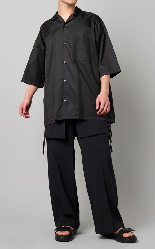 リサイクルドビーショートスリーブシャツ