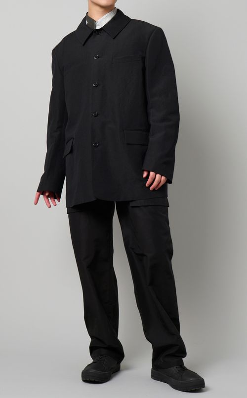 ラウンドカラージャケット