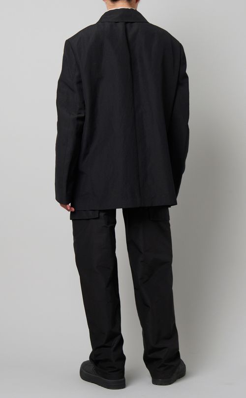 ラウンドカラージャケット