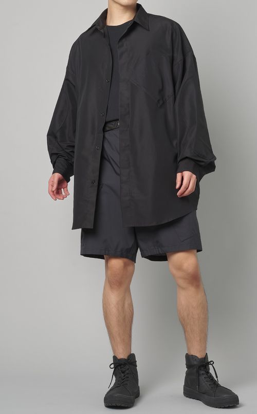 タッサーシャツジャケット