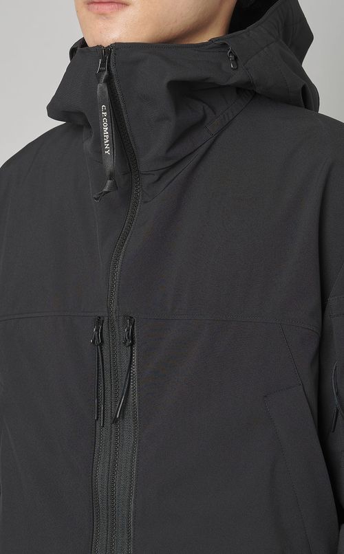 シェルフードジャケット