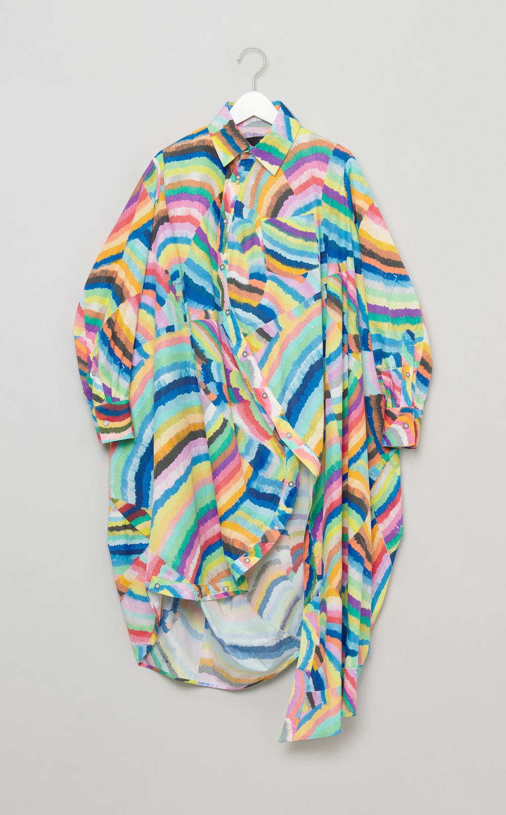 ヘラルボニーボールシャツワンピース