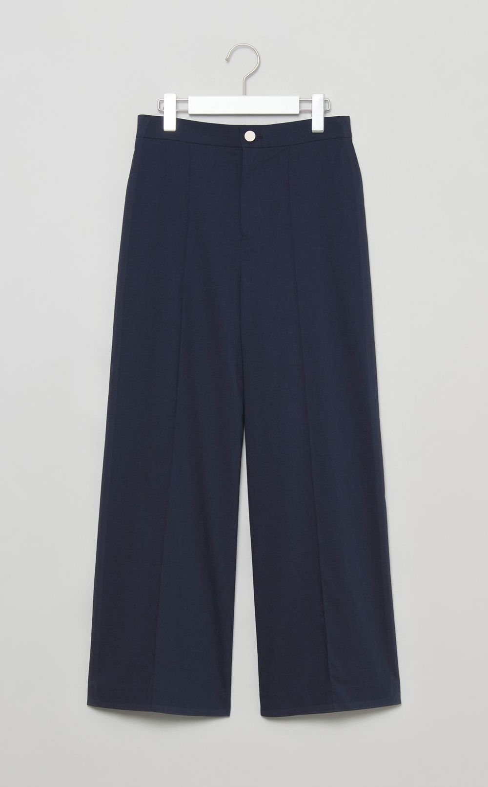 シャンブレーワイドデニム