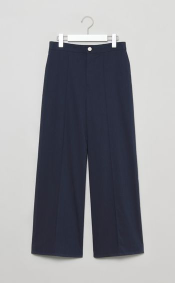 シャンブレーワイドデニム