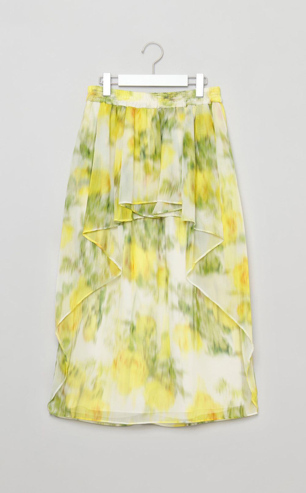 フラワープリントフレアスカート