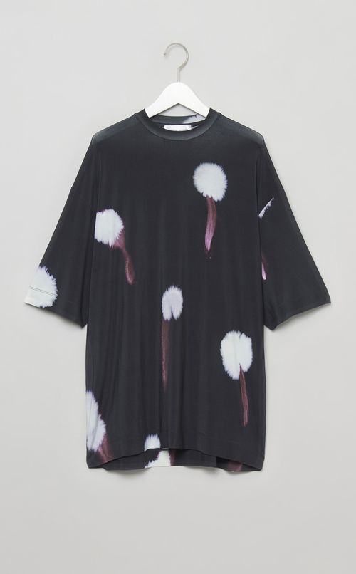 オーバーサイズプリントトップス