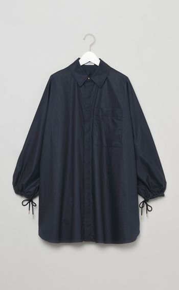 オーバーシャツブルゾン