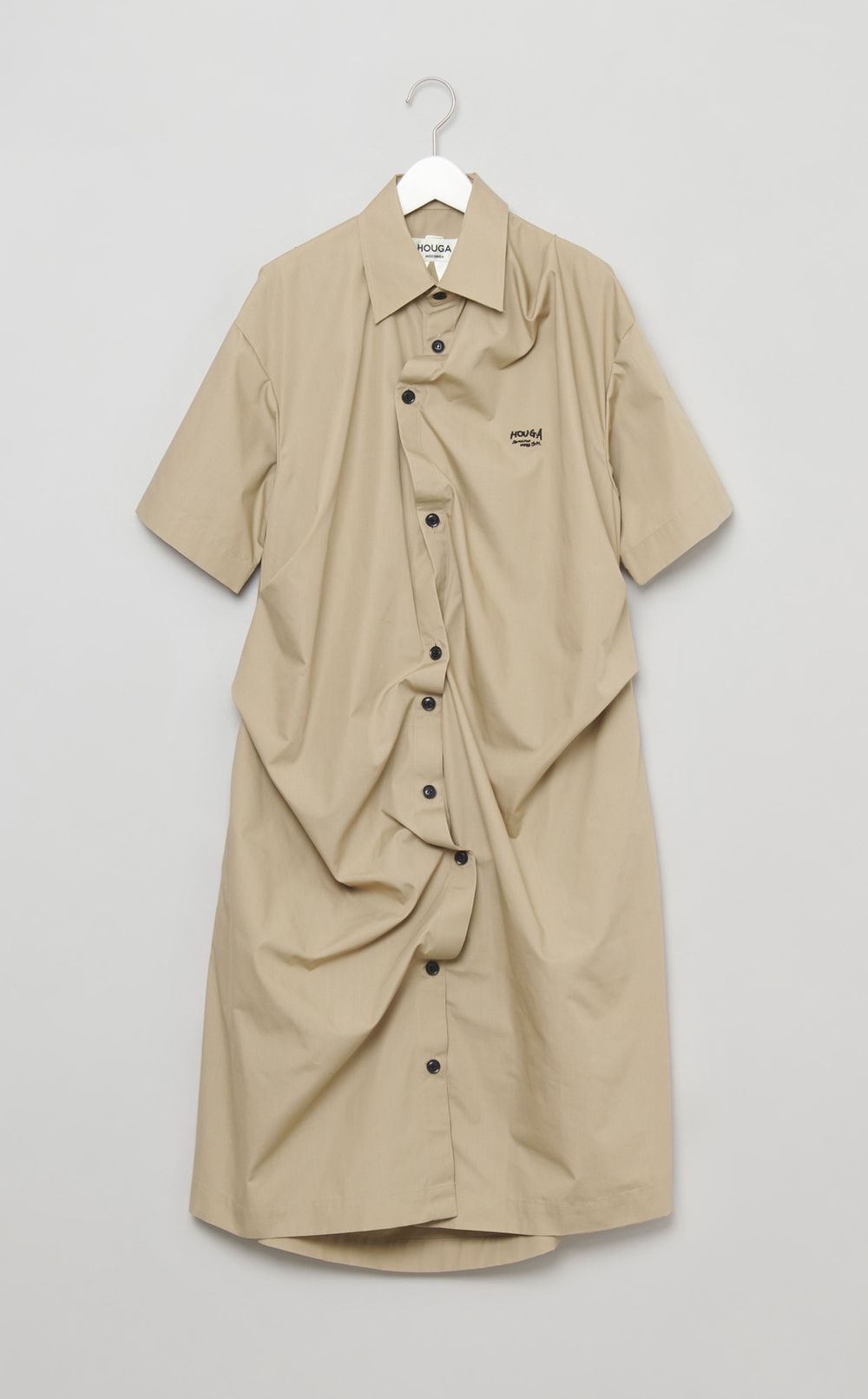 サインエンブロイダリーギャザーワンピース