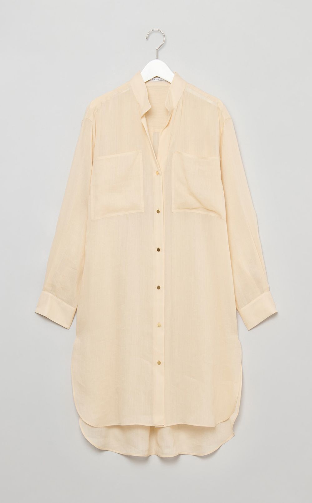 オーバーサイズロングシャツ